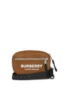 Matchesfashion.com Burberry - Logo Print Belt Bag - Mens - Camel