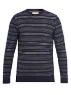 Oliver Spencer Blenheim Striped Wool-blend Sweater