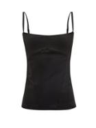 Ladies Activewear Ernest Leoty - Elsa Panelled Jersey Tank Top - Womens - Black