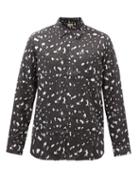 Nudie Jeans - Chuck Leopard-print Lyocell-twill Shirt - Mens - Multi