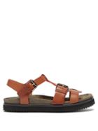 Matchesfashion.com Church's - Britney Buckle-strap Leather Sandals - Womens - Tan