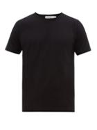 Matchesfashion.com Comme Des Garons Shirt - Crew Neck Cotton Jersey T Shirt - Mens - Black