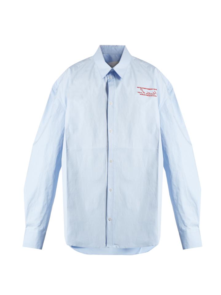 Martine Rose Oversized Bonded-cotton Shirt
