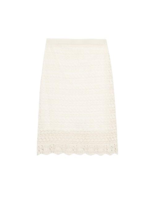 Isabel Marant Dwight Crochet-knit Skirt