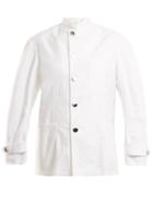 Matchesfashion.com Myar - 1990s Imj9a Marine Cotton Jacket - Womens - White
