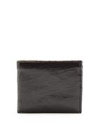 Marc Marmel Bi-fold Cracked-leather Wallet