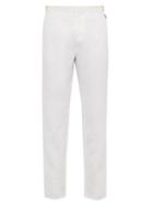 Matchesfashion.com Orlebar Brown - Griffon Cotton Blend Trousers - Mens - White