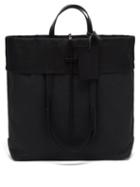 Matchesfashion.com Maison Margiela - Foldover Wrinkled Faux-leather Tote Bag - Mens - Black
