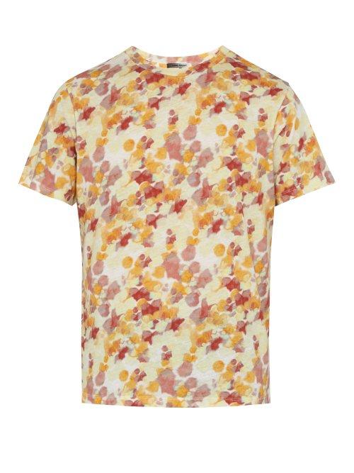 Matchesfashion.com Isabel Marant - Payton Dot Print Cotton T Shirt - Mens - Multi