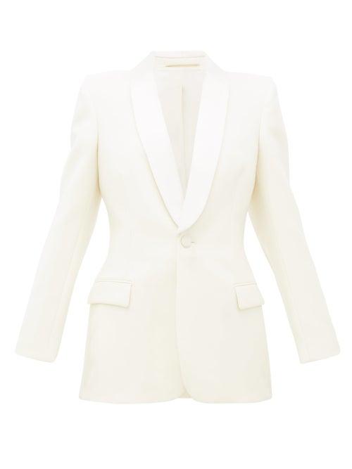 Matchesfashion.com Wardrobe. Nyc - Release 05 Single-breasted Wool Suit Jacket - Womens - White