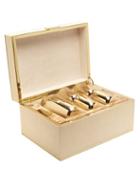 Matchesfashion.com Aerin - Shagreen Bar Set - Cream