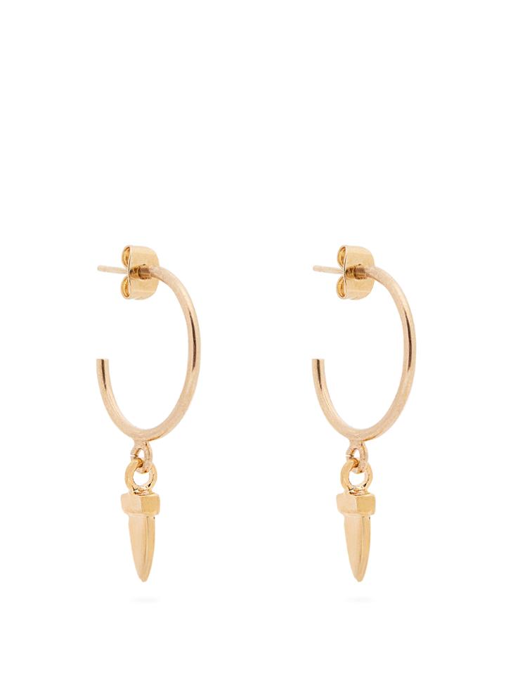 Isabel Marant It's All Right Hoop Drop Earrings