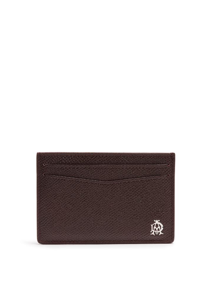 Dunhill Cadogan Grained-leather Cardholder