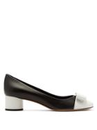 Salvatore Ferragamo Ivrea Leather Pumps