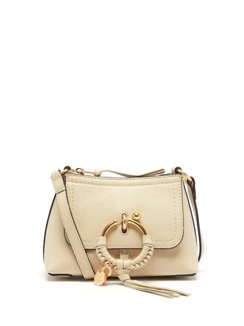 See By Chlo - Joan Mini Leather Cross-body Bag - Womens - Beige Multi