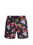 Vilebrequin Moorea Sweater Turtles-print Swim Shorts
