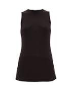 Matchesfashion.com Wone - Sleeveless Round Neck T Shirt - Womens - Black