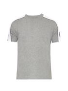 Moncler Gamme Bleu Contrast-sleeve Cotton T-shirt