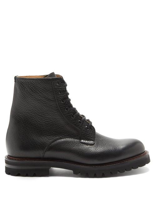 Matchesfashion.com Church's - Coalport Grained-leather Boots - Mens - Black