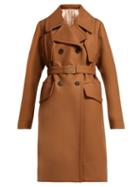 Matchesfashion.com No. 21 - Double Breasted Wool Blend Coat - Womens - Camel