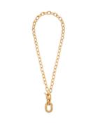 Matchesfashion.com Paco Rabanne - Hoop-pendant Chain Necklace - Womens - Gold