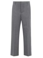 Matchesfashion.com A.p.c. - X Suzanne Koller Eva Twill Straight Leg Trousers - Womens - Grey