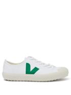 Matchesfashion.com Veja - Nova Logo Print Canvas Trainers - Womens - Green White