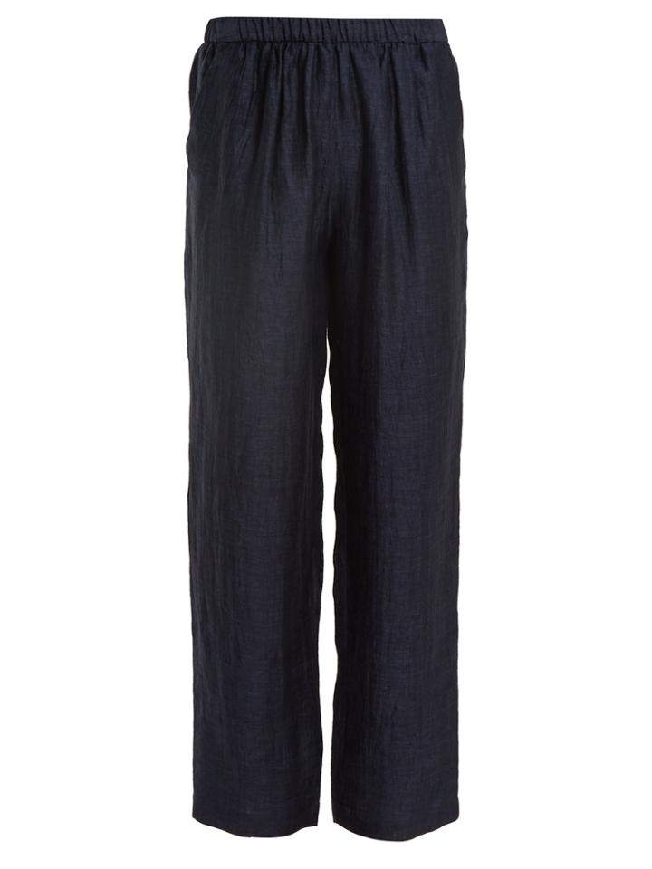 Masscob Elasticated-waist Linen-blend Trousers