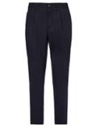 Altea Lincoln Relaxed Leg Wool-blend Trousers