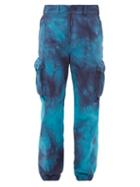 Matchesfashion.com Off-white - Tie-dyed Ripstop Cargo Trousers - Mens - Blue
