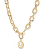 Sylvia Toledano - Atlantis Pearl & Chain-link Necklace - Womens - Gold