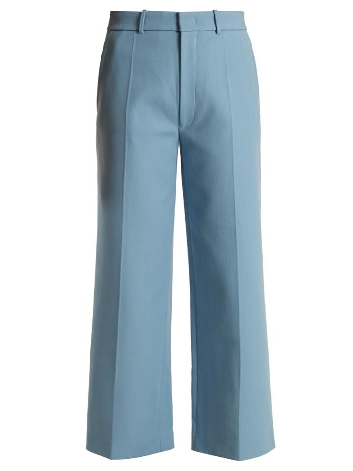 Joseph Ferrandi Wide-leg Twill Trousers