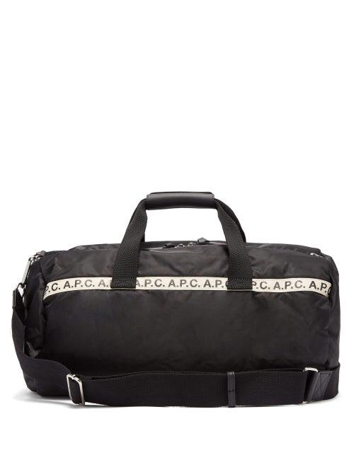 Matchesfashion.com A.p.c. - Repeat Logo Gym Bag - Mens - Black