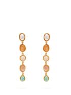 Matchesfashion.com Sylvia Toledano - Multi Stone Drop Earrings - Womens - Multi