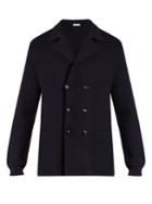 Tomas Maier Double-breasted Wool-knit Blazer