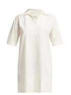 Matchesfashion.com Masscob - Coco Linen Blend Mini Dress - Womens - White