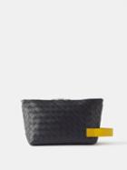 Bottega Veneta - Candy Cassette Intrecciato Leather Bag - Mens - Navy Multi