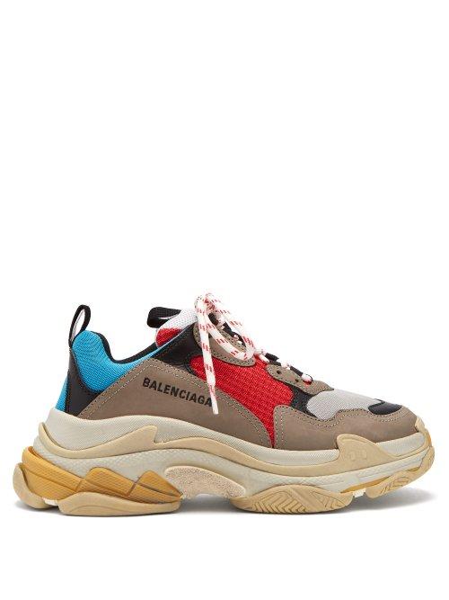Matchesfashion.com Balenciaga - Triple S Low Top Trainers - Womens - Multi
