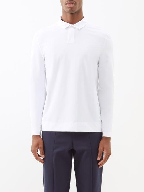 Jacques - Technical-knit Tennis Polo Top - Mens - White