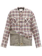 Matchesfashion.com Greg Lauren - Studio Plaid Cotton-blend Shirt - Mens - Multi