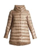 Herno Funnel-neck Quilted Down Jacket
