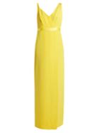 Diane Von Furstenberg Asymmetric Silk-faille Gown