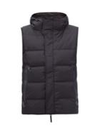 Templa - Hooded Quilted-shell Down Ski Vest - Mens - Black