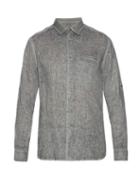 John Varvatos Long-sleeved Linen Shirt