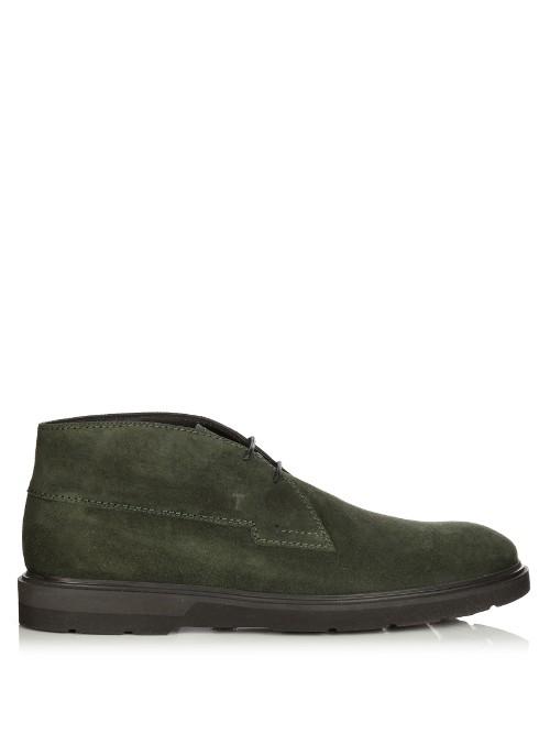 Tod's Desert Suede Ankle Boots