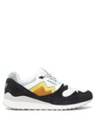 Matchesfashion.com Karhu - Synchron Leather And Suede Trainers - Mens - Black Multi
