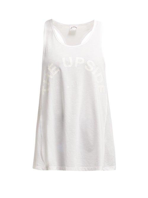 Matchesfashion.com The Upside - Tiana Dry Release Tank Top - Womens - White