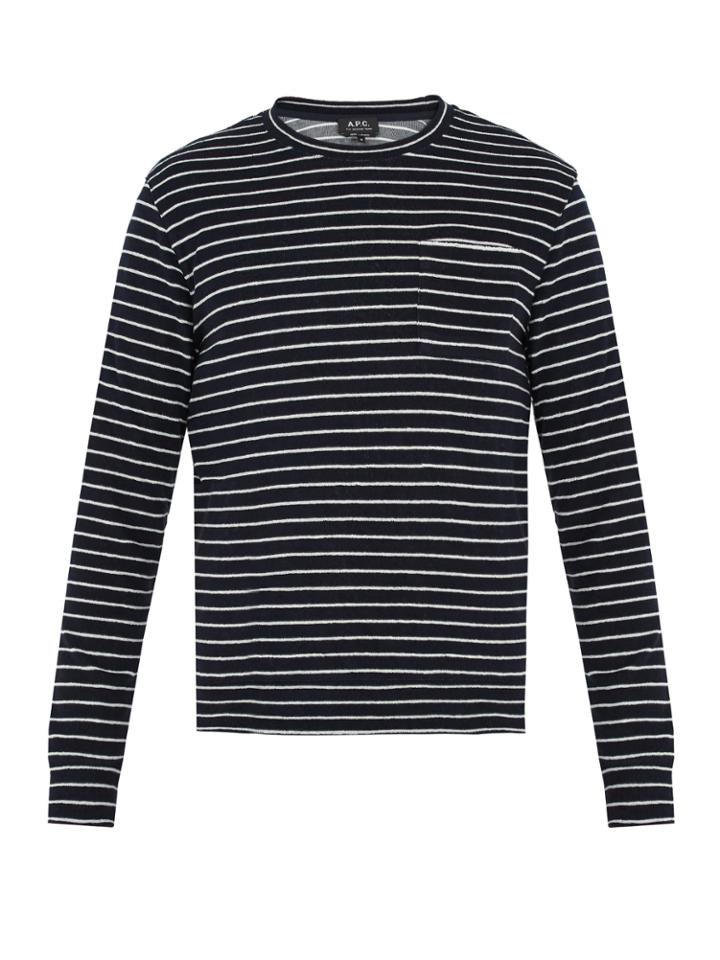 A.p.c. Yogi Terry-towelling Sweatshirt