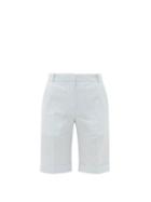 Matchesfashion.com Pallas Paris - Gianni Striped Cotton-seersucker Shorts - Womens - Blue White