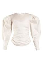 Matchesfashion.com Isabel Marant - Maya Puff Sleeved Top - Womens - White
